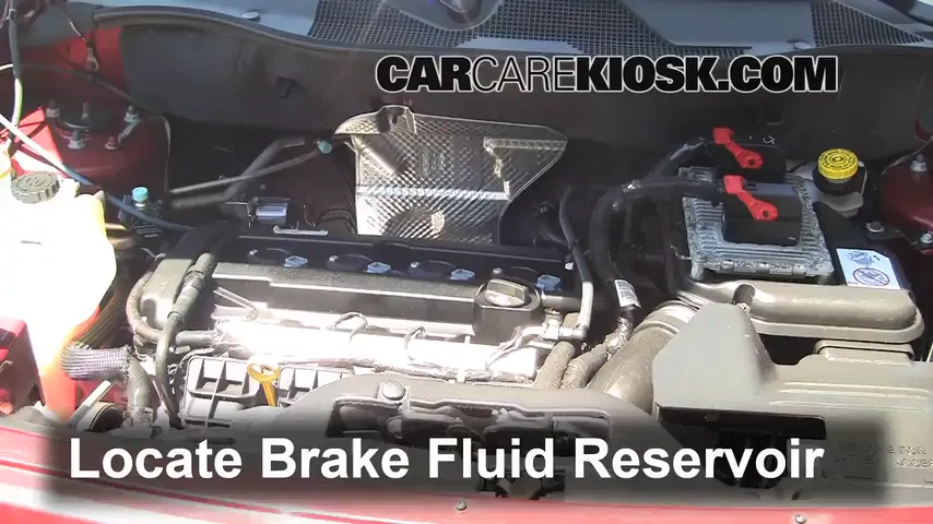 2012 Jeep Patriot Sport 2.0L 4 Cyl. Brake Fluid